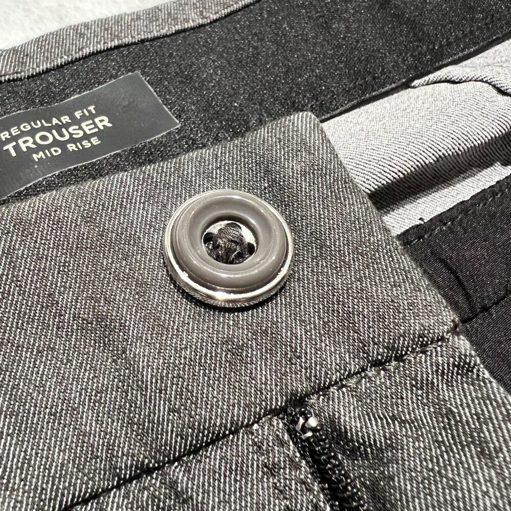 Lee Women's Ultra Lux Comfort with Flex Motion Trouser Pant in Carbon Rinse - Picture 7 of 10